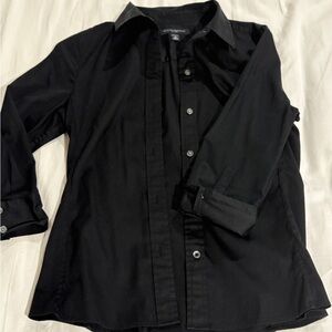 Banana Republic Black Button Down Shirt